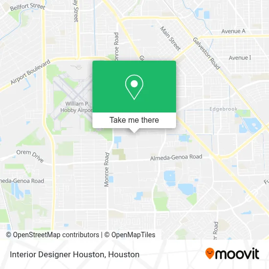 Interior Designer Houston map