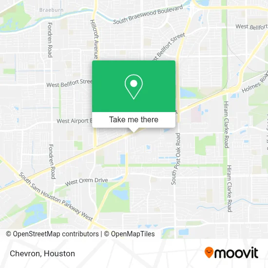 Chevron map