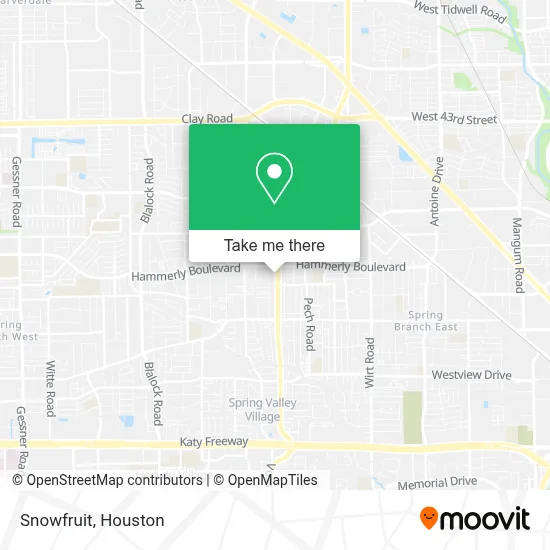 Snowfruit map