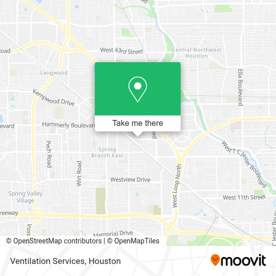 Ventilation Services map