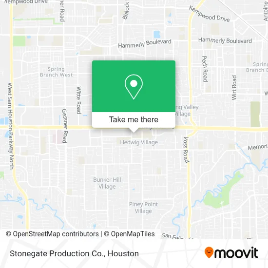 Stonegate Production Co. map
