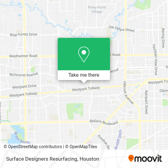 Surface Designers Resurfacing map