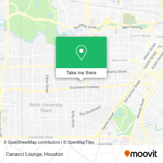Canacci Lounge map