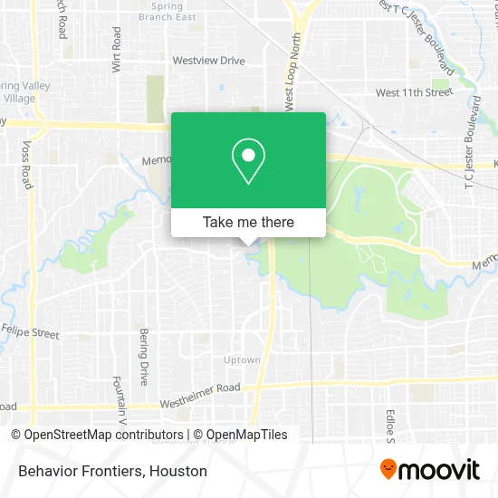 Behavior Frontiers map
