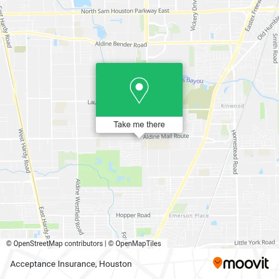 Acceptance Insurance map