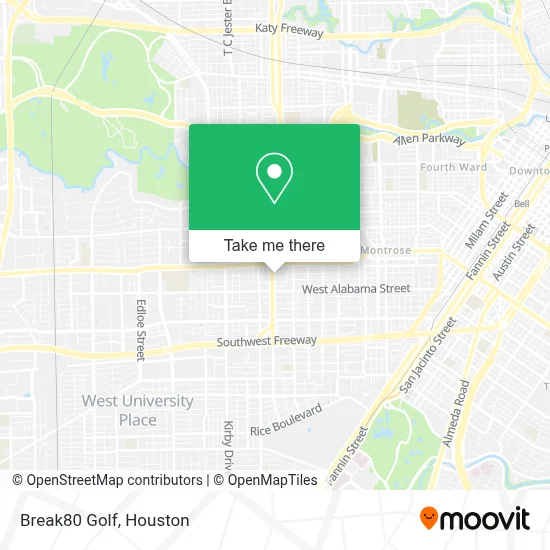 Break80 Golf map