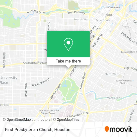 First Presbyterian Church map