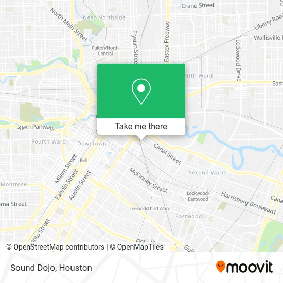 Sound Dojo map