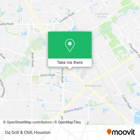 Dq Grill & Chill map