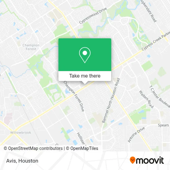 Avis map