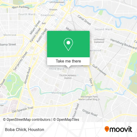 Boba Chick map