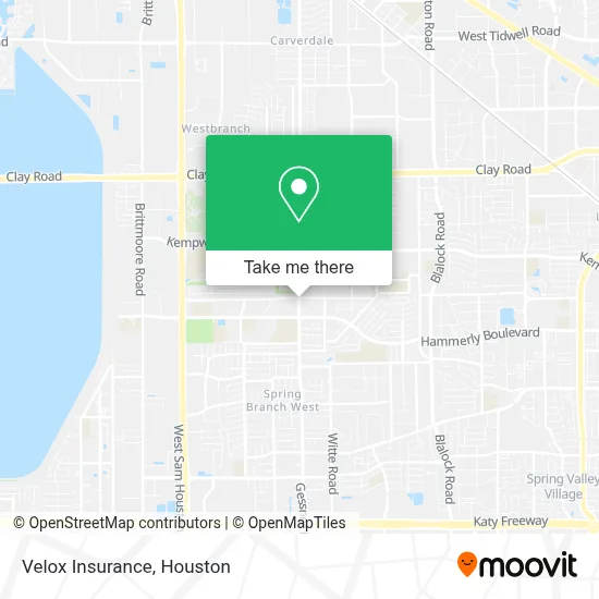 Velox Insurance map