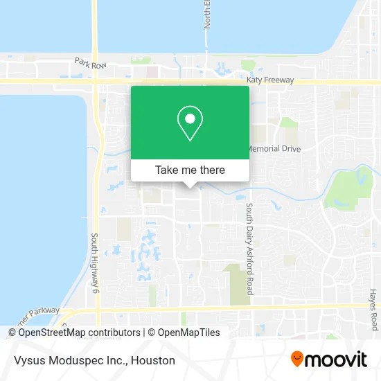 Vysus Moduspec Inc. map