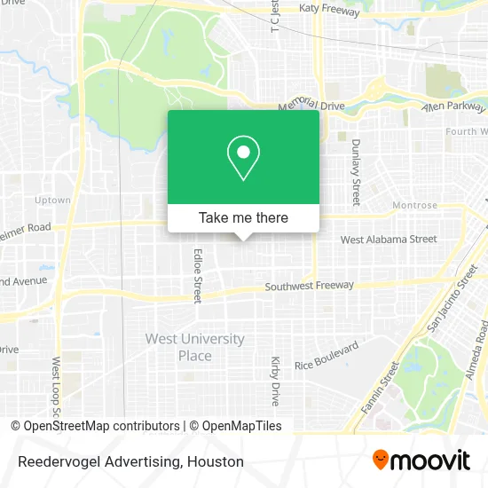 Reedervogel Advertising map