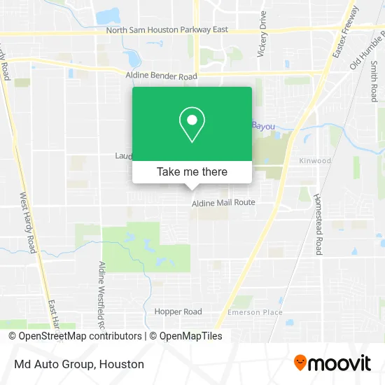 Md Auto Group map