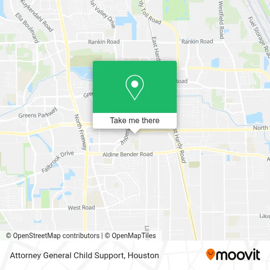 Attorney General Child Support map