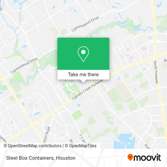 Steel Box Containers map