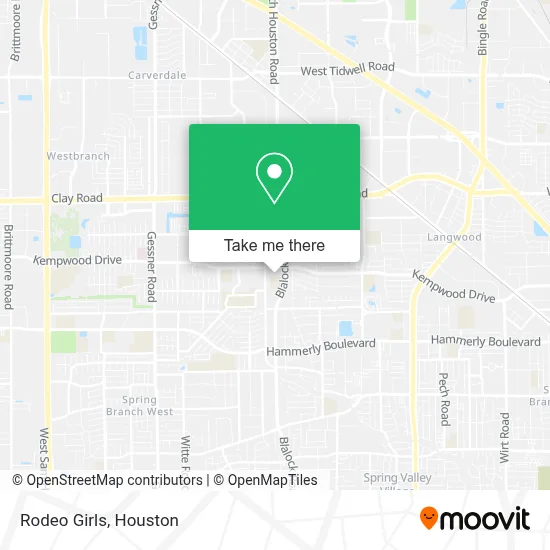 Rodeo Girls map