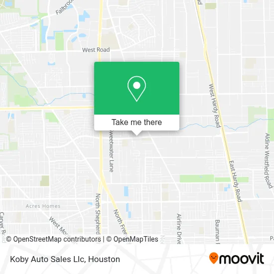 Koby Auto Sales Llc map
