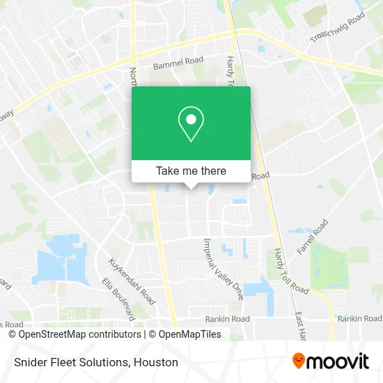 Snider Fleet Solutions map