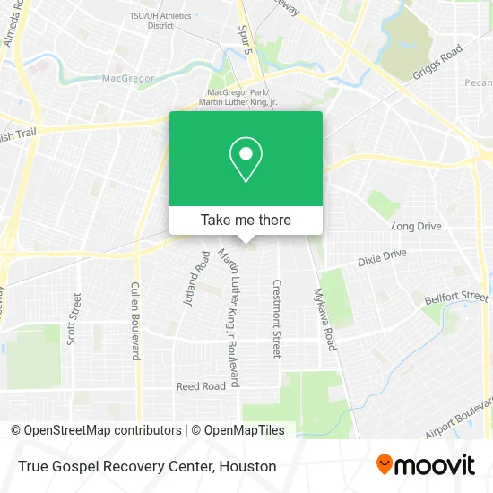 True Gospel Recovery Center map