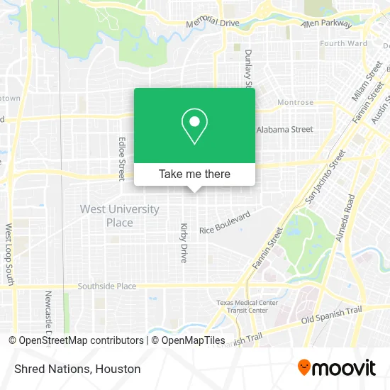 Shred Nations map