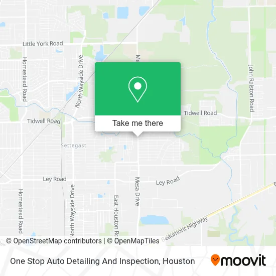 One Stop Auto Detailing And Inspection map