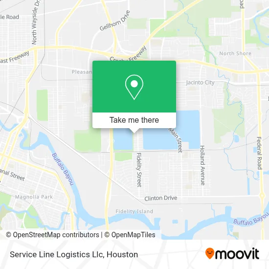 Service Line Logistics Llc map
