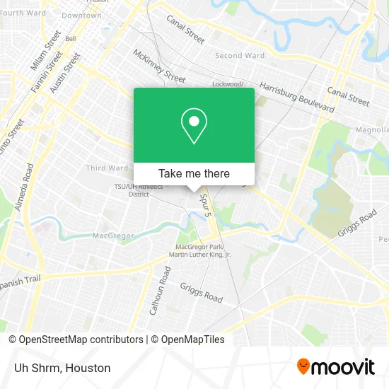 Uh Shrm map