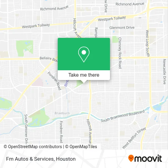 Fm Autos & Services map