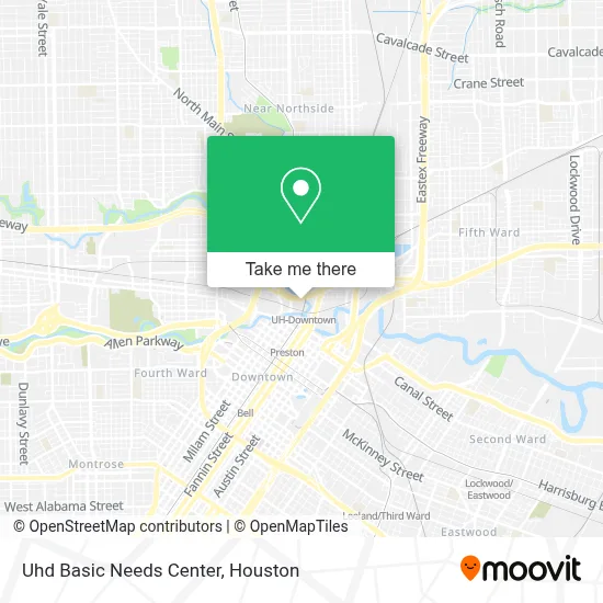 Uhd Basic Needs Center map