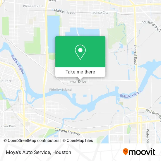 Moya's Auto Service map