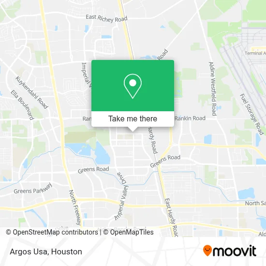 Argos Usa map