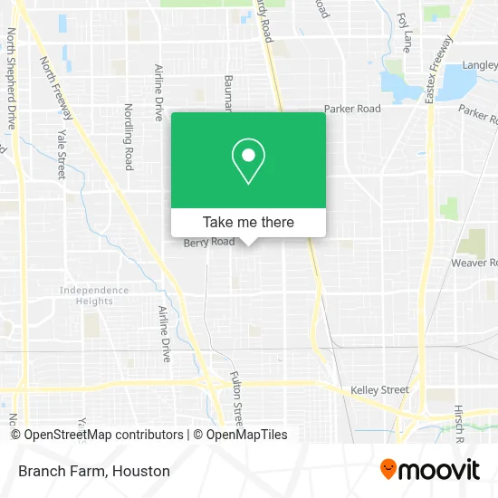 Branch Farm map