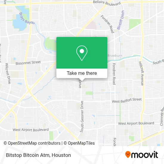 Bitstop Bitcoin Atm map
