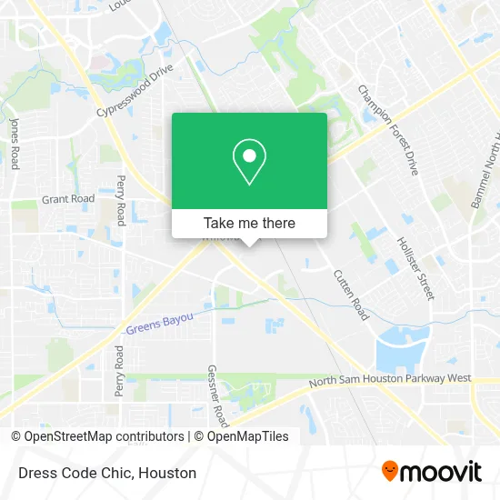 Dress Code Chic map