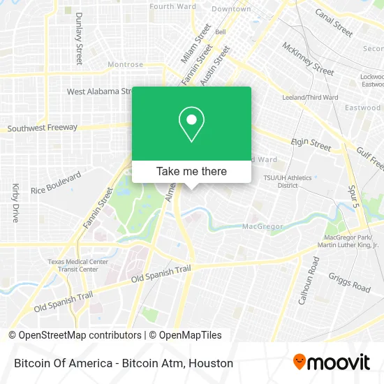 Bitcoin Of America - Bitcoin Atm map