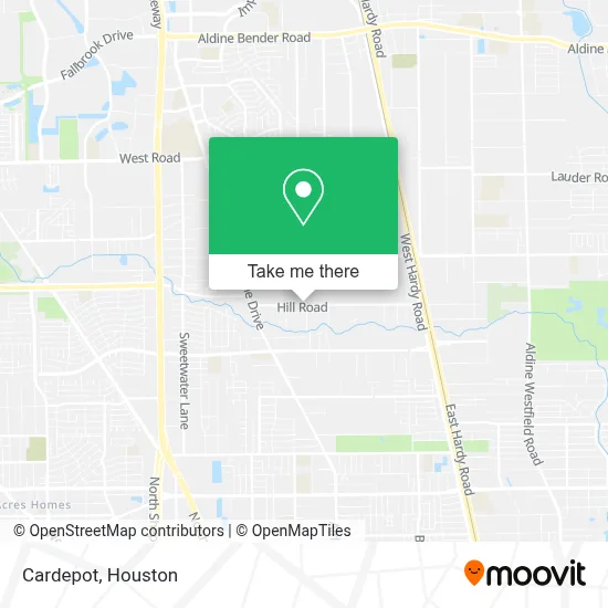 Cardepot map