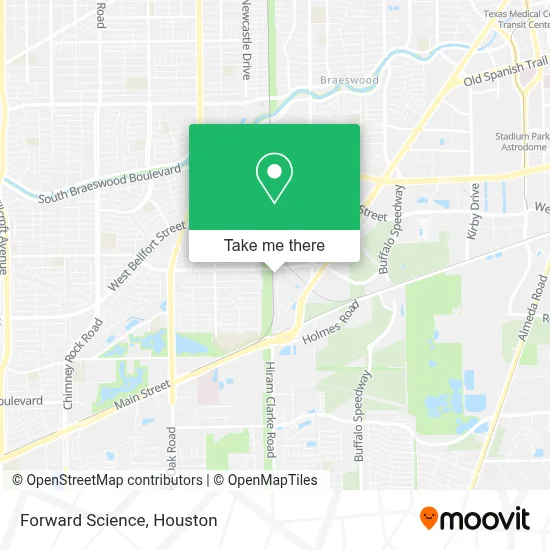 Forward Science map