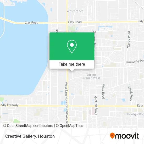 Creative Gallery map