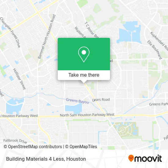 Building Materials 4 Less map