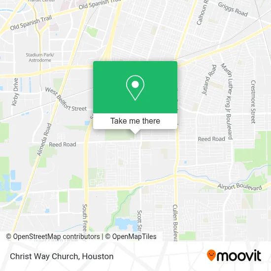 Christ Way Church map