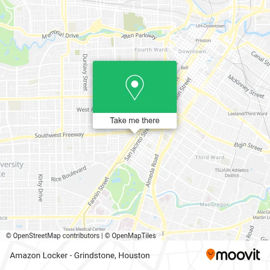 Amazon Locker - Grindstone map