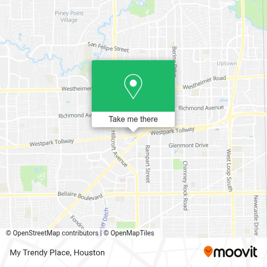 My Trendy Place map