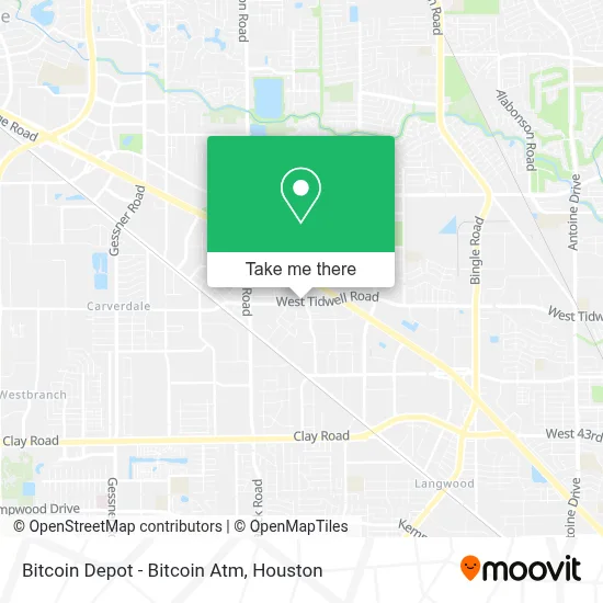 Bitcoin Depot - Bitcoin Atm map