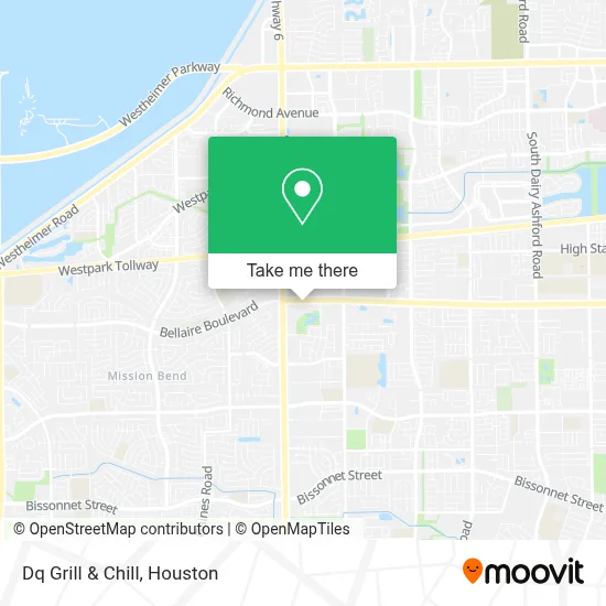 Dq Grill & Chill map