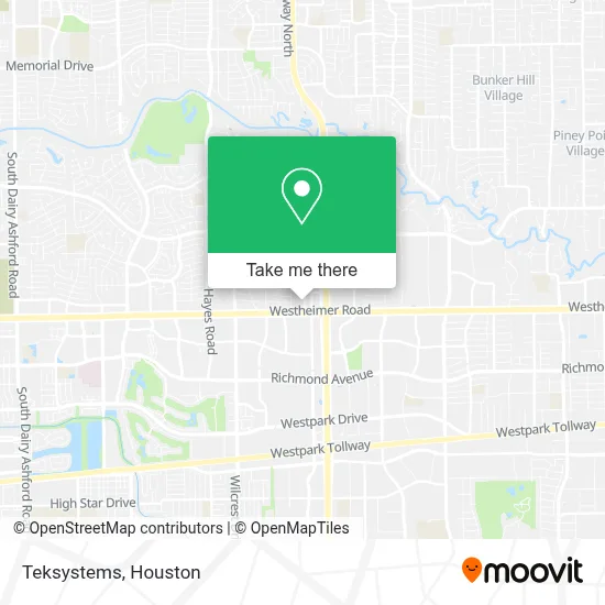 Teksystems map