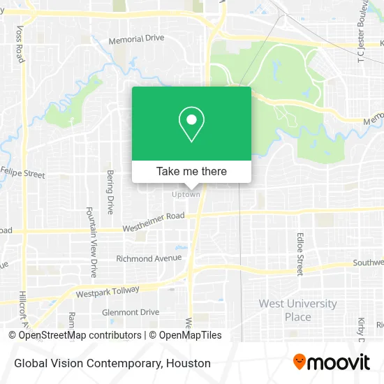 Global Vision Contemporary map