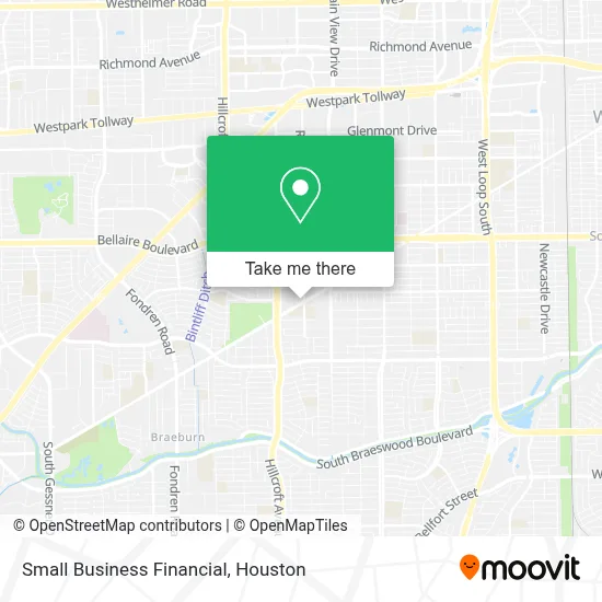 Small Business Financial map