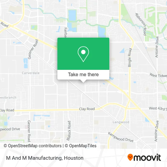 M And M Manufacturing map